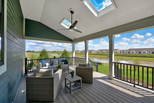 Covered Deck Construction in New Lenox