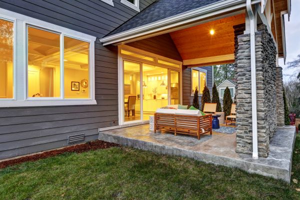 Back Porch Construction in New Lenox