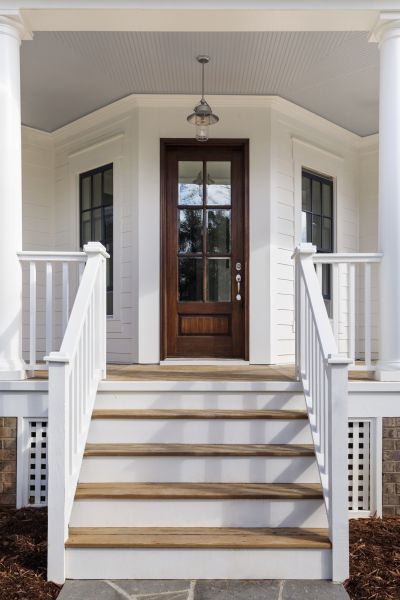 Stoop Railing Installation in New Lenox