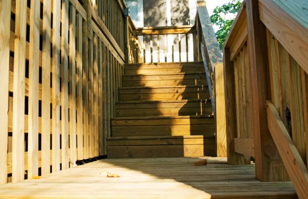 Deck Steps Replacement in New Lenox