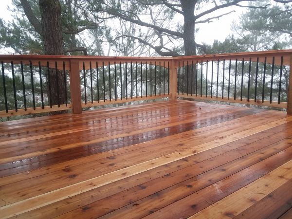 Cedar Deck Repair in New Lenox