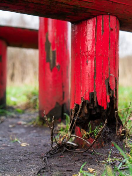 Rotten Column Replacement in New Lenox